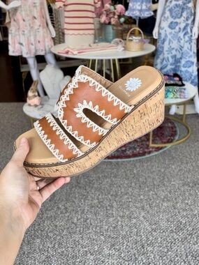 Tracie Cork Wedge Sandal